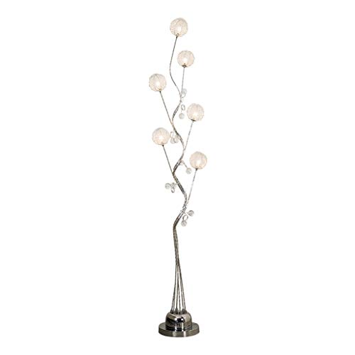 XUANLAN Weiß Aluminium Baum Stehlampe, Metallhaltig Vertikal Stehlampe, Wohnzimmer Schlafzimmer Haus Stehleuchte Cover