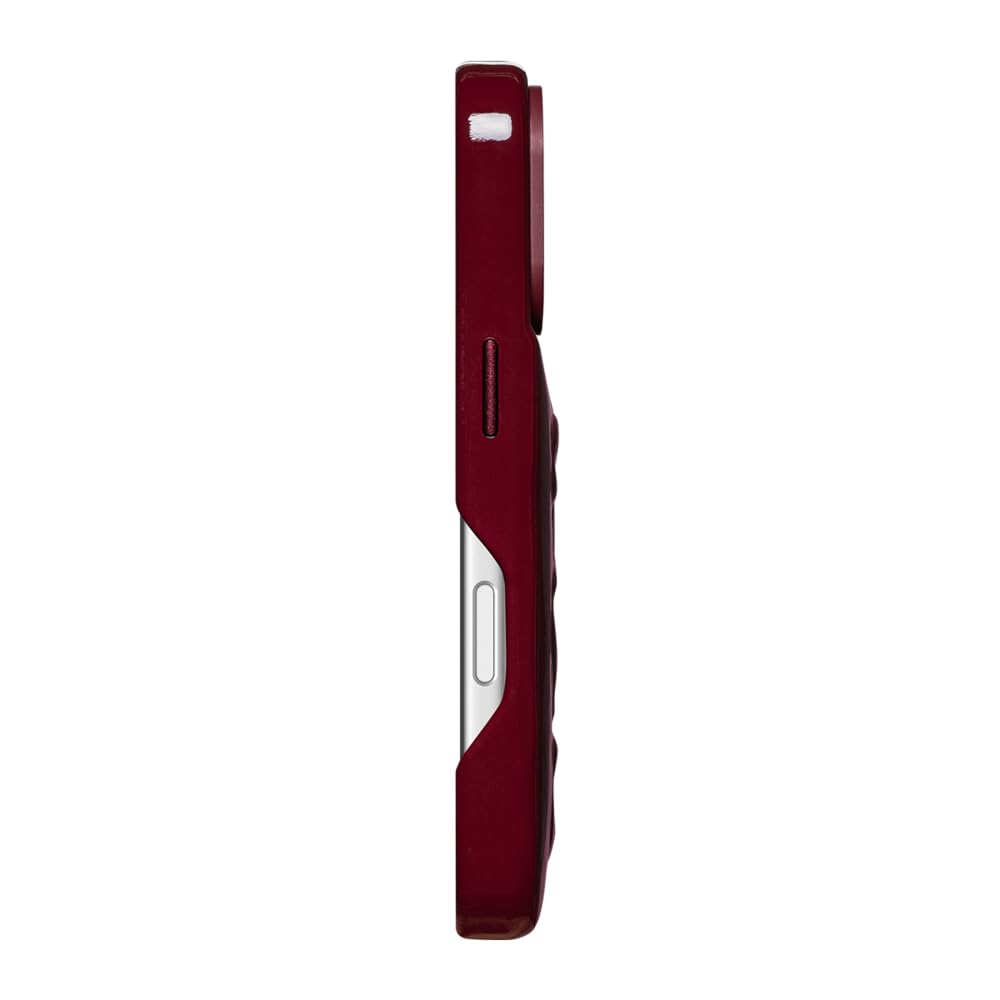 CASETiFY iPhone17 pro ピローケース ルビーレッド Amazon.co.jp: CASETiFY ピロー iPhone 17 Pro ケース - ルビー レッド