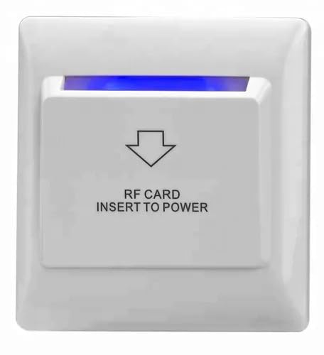 Energy Saver Switch | RFID Key Card Power Saving Device | Automatically Cuts Electricity When Card Removed | Hotel Room Energy Management Solution (Grey)-image-40