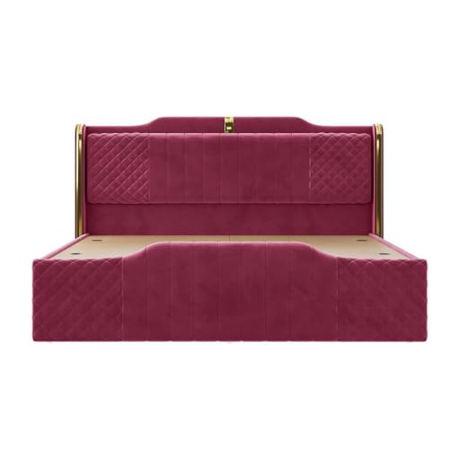 Image of Wakefit Velura King Size Storage Upholstered Bed