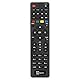 TELE System Originalfernbedienung für Digitale terrestrische Decoder TS6816 T2HEVC: Intuitiv und funktional, mit präziser und komfortabler Steuerung des Geräts.