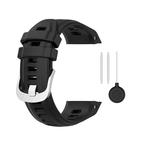 [�����ȓX] �ɓK��Garmin Instinct 2S�E�H�b�`�p�����o���h �V���R���X�|�[�c�X�g���b�v�u���X���b�g Instinct 2S Correa�p(Black)