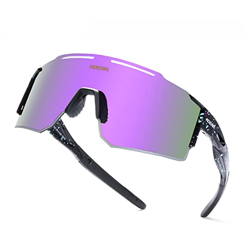 Lentes de sol polarizados deportivos que eliminan reflejos al correr