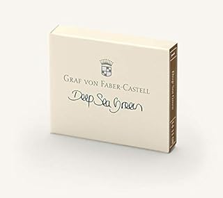 Graf von Faber-Castell Ink cartridges Petrol 6X,Green