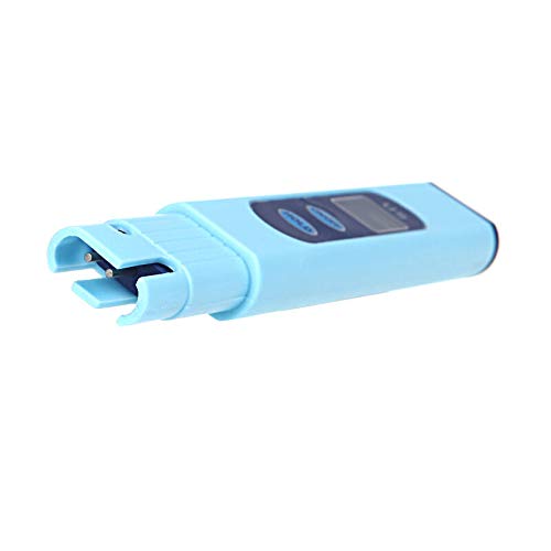 Medidor de conductividad digital LCD EC + medidor de pH hidropónico 0,0-14,0 pH