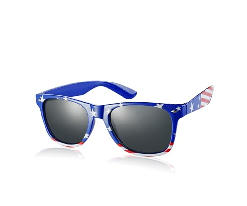 Komonee Drifter Sunglasses Classic Style Retro Sun Shades Eye Glasses UV400 Protection Unisex For Men Women Golf Cycling Sports Fishing Travel