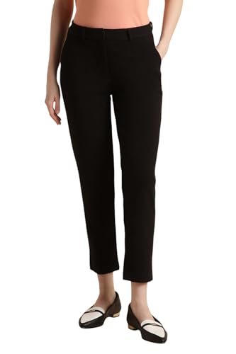 Image of Van Heusen Women High Rise Formal Regular Fit Comfort Trouser