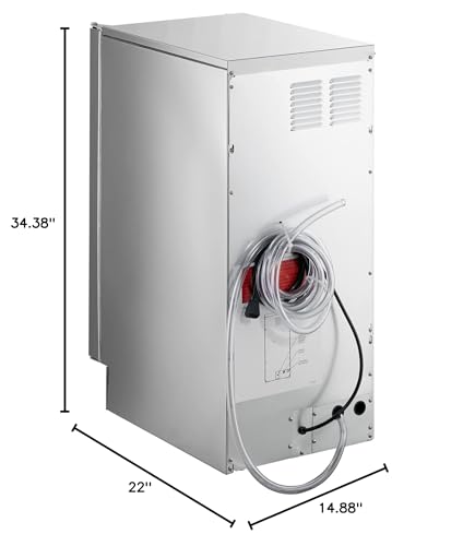 Scotsman CU50PA-1 Undercounter Gourmet Cube Ice Maker thumb #6