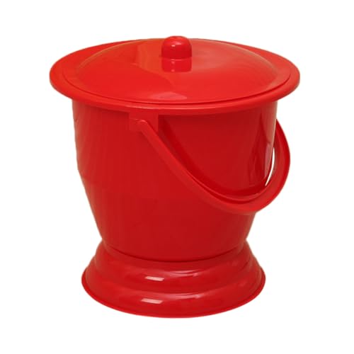 JECOMPRIS Portable Urinal Bucket with Handle Ice Wine Barrel Cooler for Kids Adults Bbq Rv Camping