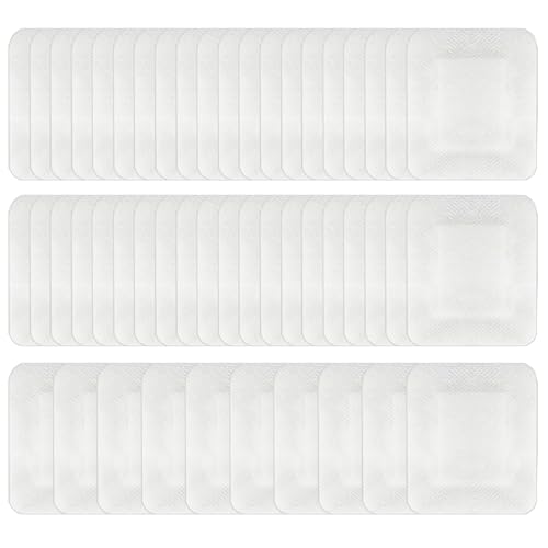iLamvie Apósitos Para Heridas De 6 X 7 cm,50 unidades,Apósitos Estériles Autoadhesivos Con Fuerte Adherencia, Protegen Contra Cortes Y Arañazos,Hipoalergénicos