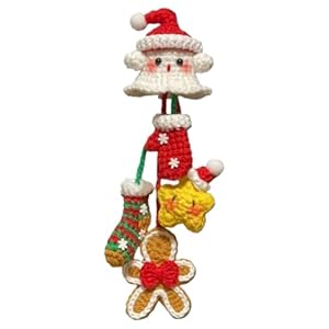 Ziennhu Weihnachtsornamente Strickset Modell NLBFRW6H