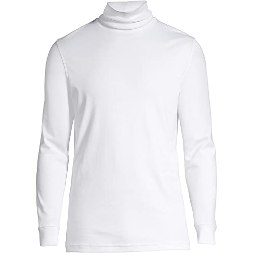 Lands' End Men's American-Grown Supima Cotton Turtleneck Shirt3