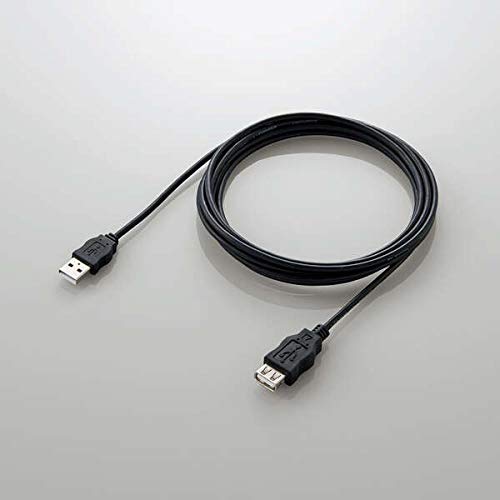 Amazon.co.jp: エレコム USBケーブル 延長 USB2.0 (USB A オス to USB