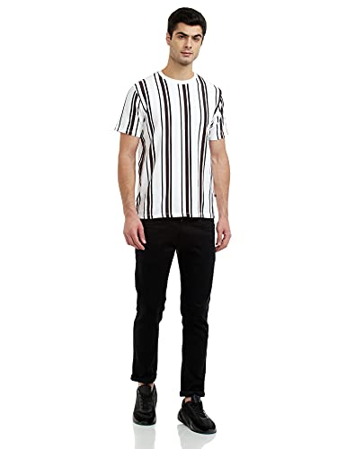 Image of Parx Men's Print Regular Fit T-Shirt