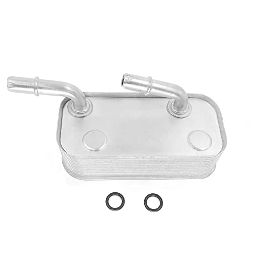 Transmission Oil Cooler Compatible with 2004-2006 BMW 325Ci 330Ci M3 X3 Compatible with 2004-2005 BMW 325i 325Xi 330i 330Xi Z4 Replace OEM Number(s): 17227505826, 17221436258 2.5L 3.0L 3.2L L6