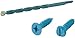 Greenlee LE455 .1875-Inch by 2.25-Inch Tapcon Masonry Fasteners and Drill Bit, 100-Pack