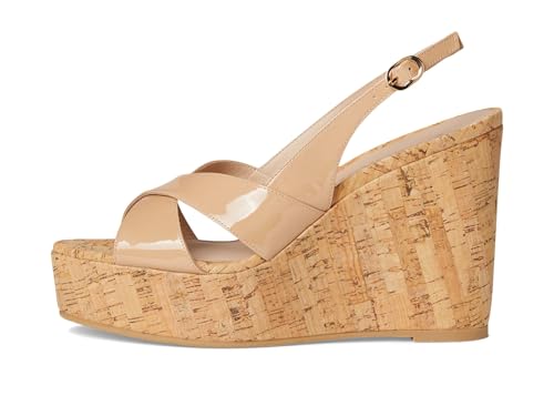 Stuart Weitzman Women's Dayna Slingback Wedge Platform4