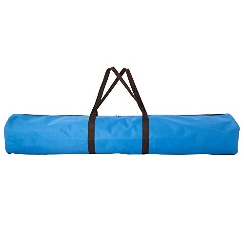 image for Crown Sporting Goods Soccer Gym Bag - Durable Blue Sports Duffel Bag w