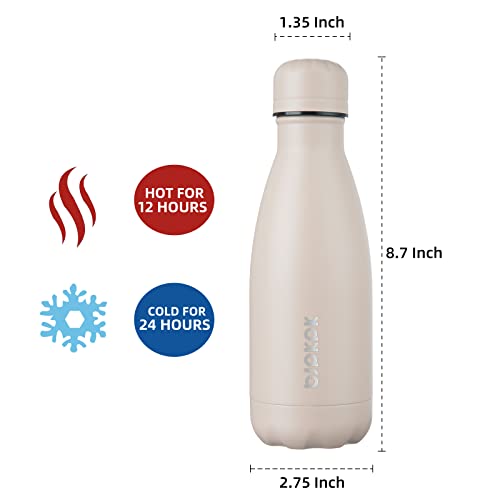 Image of BJPKPK 12 oz Small Insulated Water Bottle, Stainless Steel Leak Proof Flask