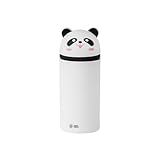 BRW Estojo Escolar Silicone Base Retratil 1 Ziper Panda