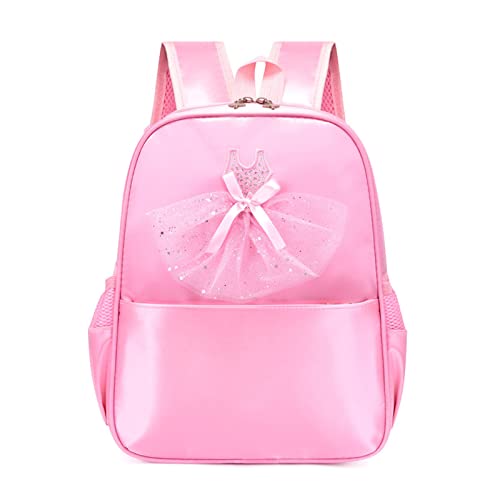 Sac de danse en nylon fille rose, le cadeau d'anniversaire idéal