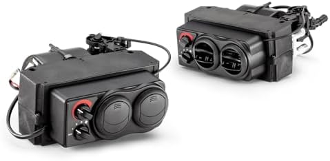 SuperATV Cab Heater Compatible With Polaris Ranger Models | Polaris Heater Includes Defrost Hoses and Vents | Built-in Shutoff Valve | Adjustable Temperature Fan Speeds