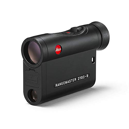 Leica Rangemaster CRF 2700-B 7x24 Laser Rangefinder, Roof Prism, AquaDura Lens Coating, Waterproof