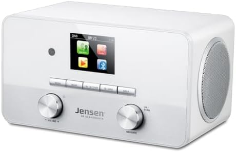 Jensen Buddy DAB II Radio Compact Digital Radio DAB+/FM Smart Blu...