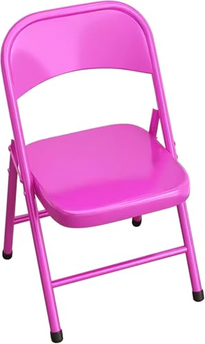 Sillas plegables apilables comerciales, sillas de plástico para invitados para interiores y exteriores, eventos, bodas, fiestas, nics, oficina, cocina, 350 libras (rojo rosa)