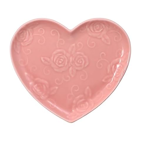 Pfaltzgraff Tea Rose Accent-Plates, Pink Cover