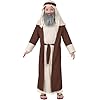Generico Costume Pastore Bambino Vestito San Giuseppe per Carnevale Abito Halloween Tradizionale Bambini per e Feste