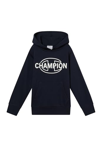 Champion Sudadera con Capucha para niño, Azul, M