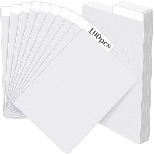 100 Pieces Comic Book Dividers with Tabs,Patient Divider Cards,Card Dividers Comic Book Boards for Storage Boxes 11.22 X 7.24 Inche by Pyrrhiax - Used condition - US$27.54