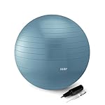Amazon Basics Anti-Burst Exercise Ball with Pump, 23-26" Diameter