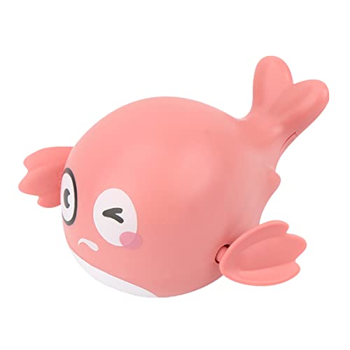 ifundom Ballena Modelo bañándose Juguetes de Cuerda para el baño Juguetes de baño de natación Juguete Juguete adorables Juguetes flotantes interesantes Juguetes de baño Rosa