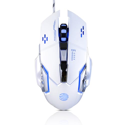 Guiheng Wired Gaming Mouse, Optical USB Mice for...