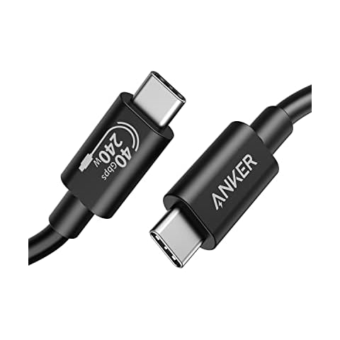 Anker 515 USB-C Cable: Fast Data Transfer, 8K HD Display, 240W Charging Cover