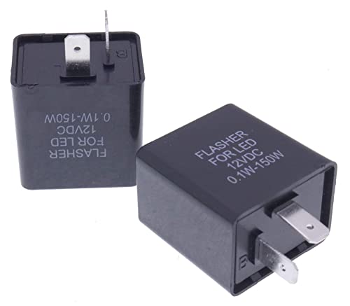 2Pcs 12V Flasher For Led Relay Turn Signal Relay Motorcycle Flasher Relay For Cars Relay Led Turn Signal #TOP5