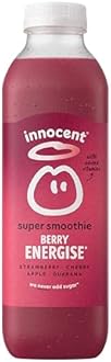 Innocent Super Smoothie Berry Energise, Strawberry & Cherry with Vitamins 750ml