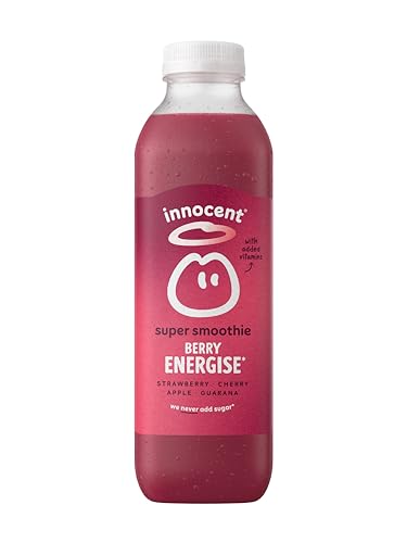 Innocent Super Smoothie Berry Energise, Strawberry & Cherry with Vitamins 750ml