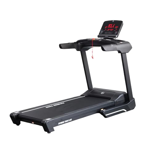 Cinta de Correr X-45 – Motor 4.5CV hasta 20 km/h – Semiprofesional Plegable – Pantalla LED 7” con Bluetooth y MP3 – 15 Niveles de Inclinación – 160 kg – Entrenamiento en Casa o Gimnasio
