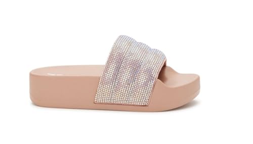 Madden NYC Girls' Embellished Slide Sandals, Size 22
