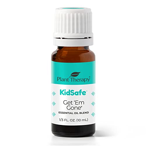 Plant Therapy KidSafe Get 'Em Gone Essential Oil Blend 10 mL (1/3 oz) 100% Pure, Undiluted, Therapeutic Grade