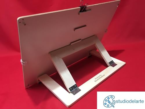 studiodelarte Prancheta A2 Para Desenho Portátil Com Régua Paralela