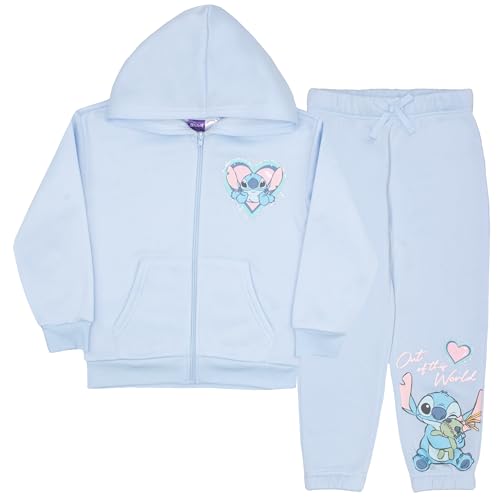 Ensemble Stitch pour enfants avec vêtement polaire 2 pièces et jogging fille Disney