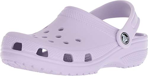 Crocs Unisex-Adult Classic Clog, Clogs for Women and Men, Lavender, 12 Women/10 Men