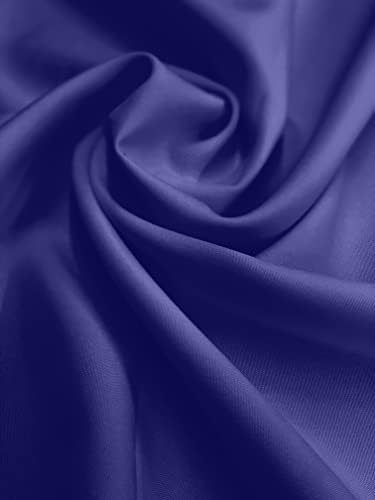 Sedona Designz 60" Poly Poplin Polyester Fabric by The Yard - 100% Polyester, Versatile for Apparel, Home Decor, Sewing Projects, Crafts, Tablecloths, Curtains, Drapes, Linings - Durable Fabric