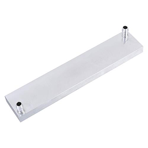 MUNEFE Aluminum Water Cooling Block, Liquid Water Cooler Heat Sink System