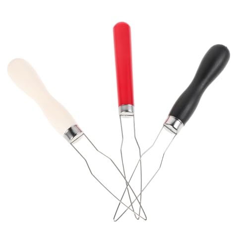 FOMIYES Buttoning Assistance 3-Piece Adaptive Button Hooks Easy Buttoning Tool for Dressing Aid Device