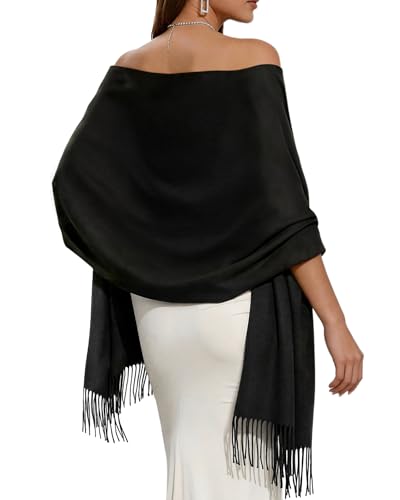 FURTALK Pashmina Shawls and Wraps for Evening Dress Women's Scarf Wedding Bride Bridesmaid Gifts Winter Scarves